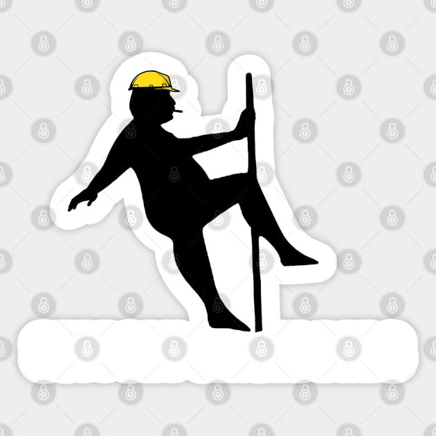 Support Single Dads Sticker by  The best hard hat stickers 